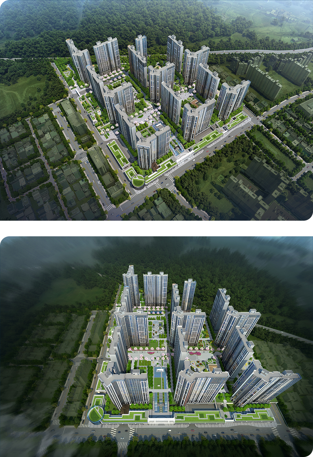 한화포레나 포항 조감도